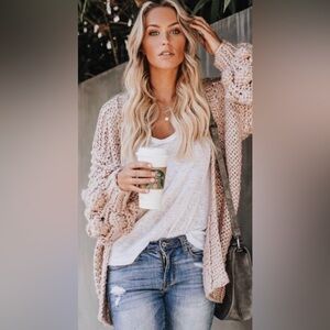 Vici Chunky Knit Cardigan